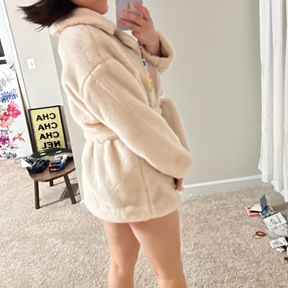 Weekend MaxMara wool robe coat. S - Picture 6 of 16